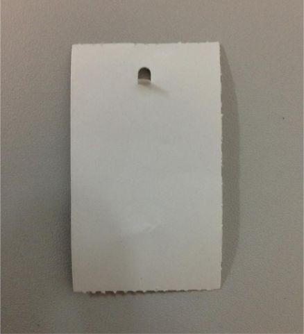Tags de papel cartão